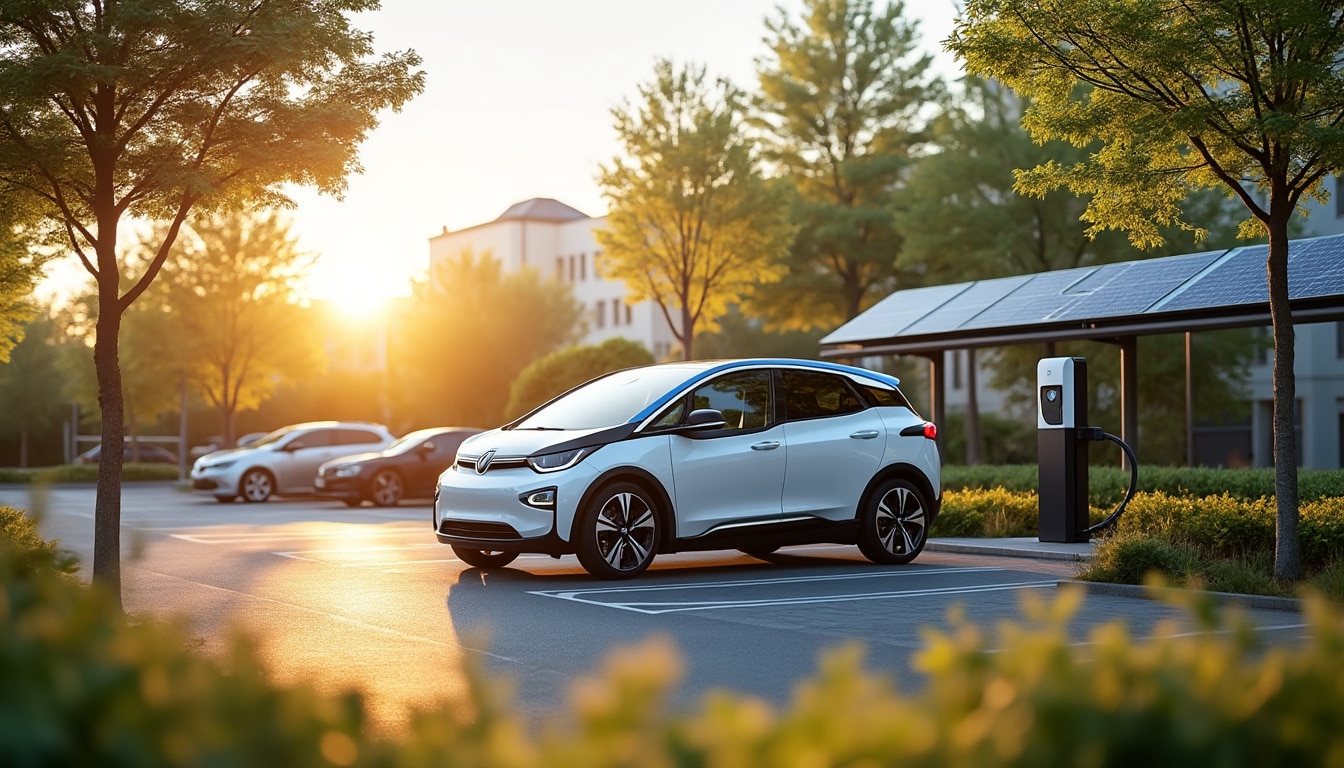 Borne de recharge solaire pour voiture électrique : guide complet