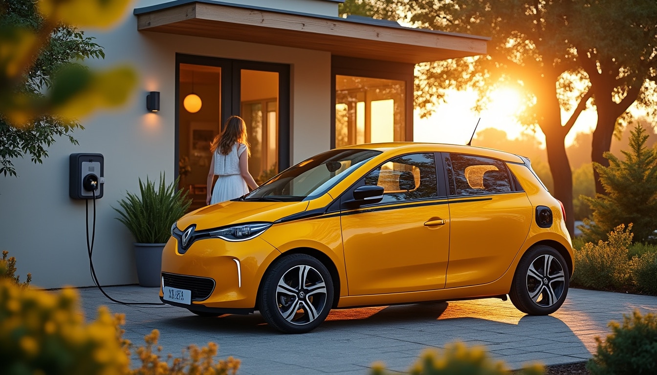 Illustration: Découvrir la Renault Twingo électrique et ses solutions de recharge à domicile