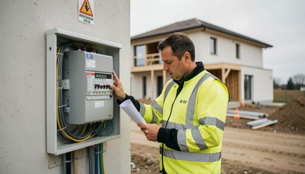 Compteur de chantier EDF : démarches, prix et durée