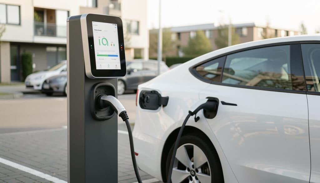 Comment fonctionne une borne de recharge électrique