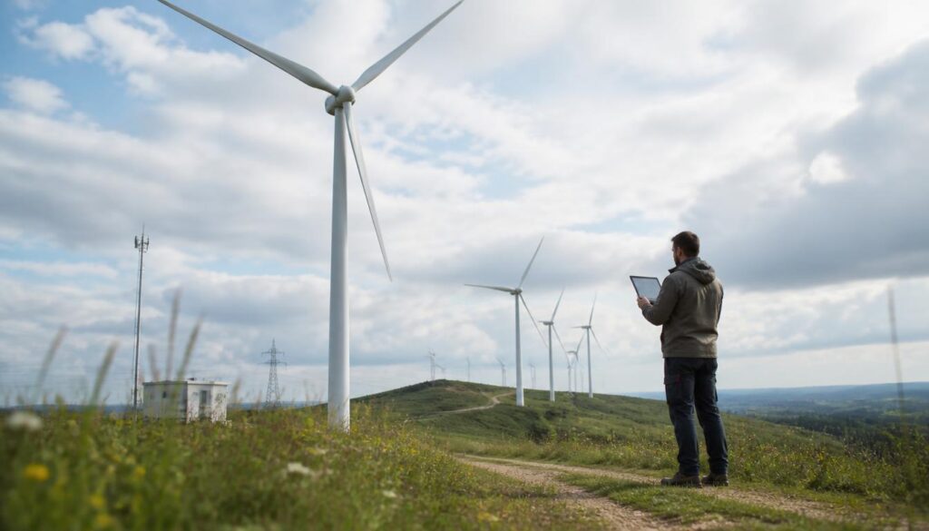 Rendement d’une éolienne et production réelle