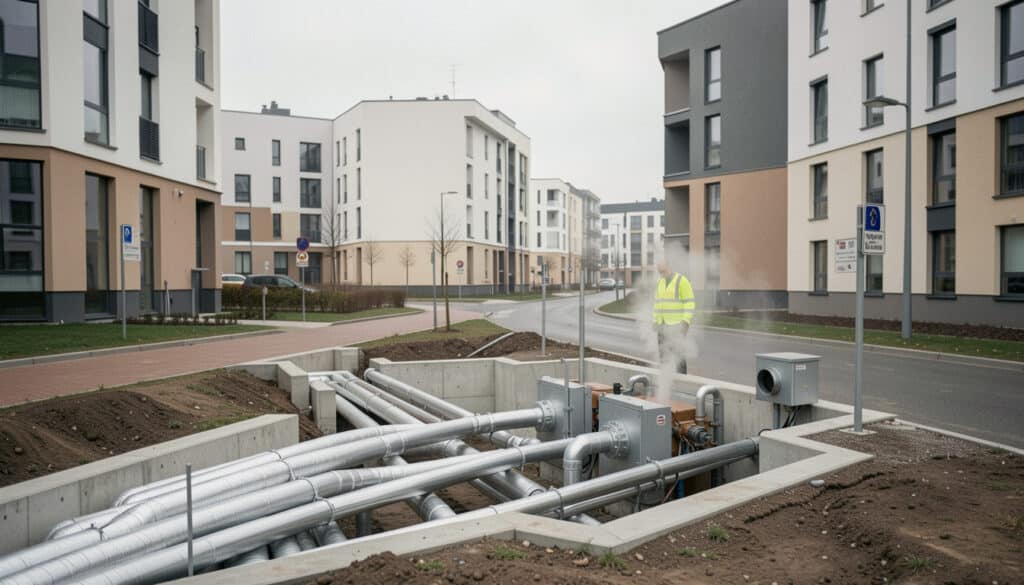 Réseau de chaleur urbain : fonctionnement et desserte