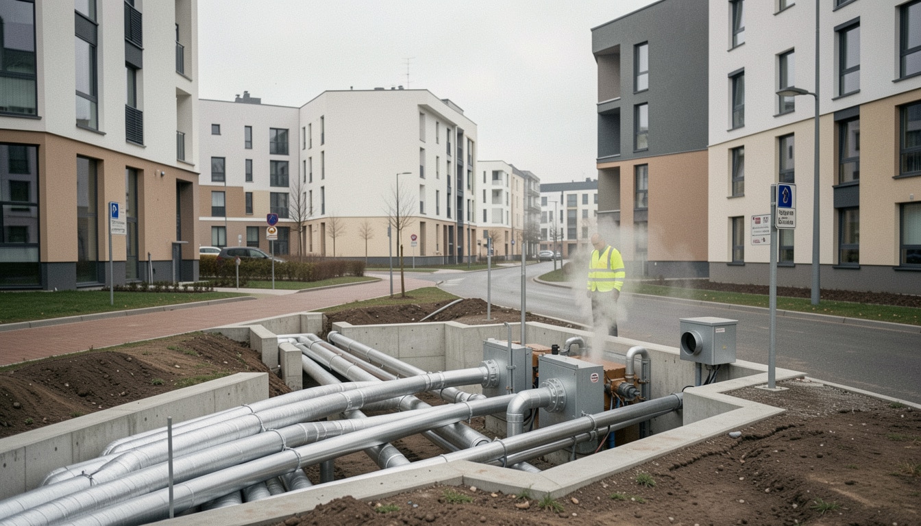 Réseau de chaleur urbain : fonctionnement et desserte